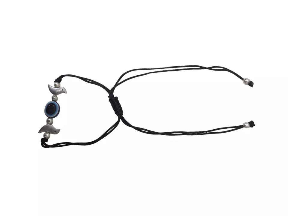 Women Bracelet Beads Evil Eye Girls Adjustable Handmade Bracelet Threads By Kalra Creations