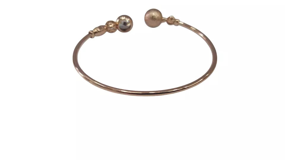 Women Bracelet Rose Gold Plated Indian Jewelery Stone Kada Bracelet AD By Kalra Creations