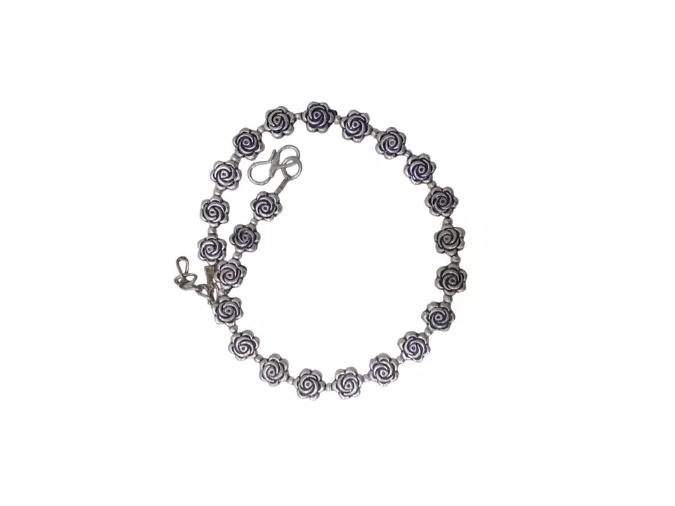 Indian Women Brass Payal Oxidised Girls Fashion Anklets Pajeb By Kalra Creations