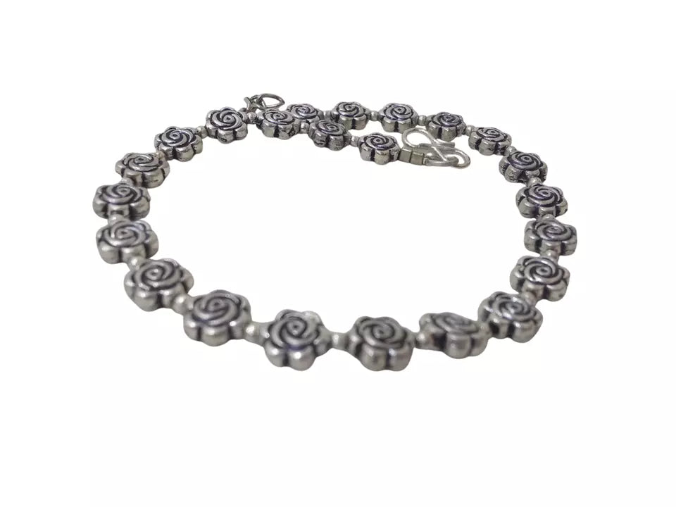 Indian Women Brass Payal Oxidised Girls Fashion Anklets Pajeb By Kalra Creations