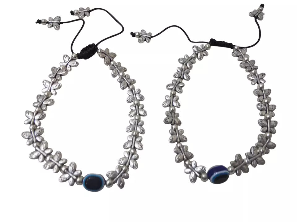Indian Women Anklets Brass Girls Payal Pajeb Fashion Oxidised Traditional By Kalra Creations