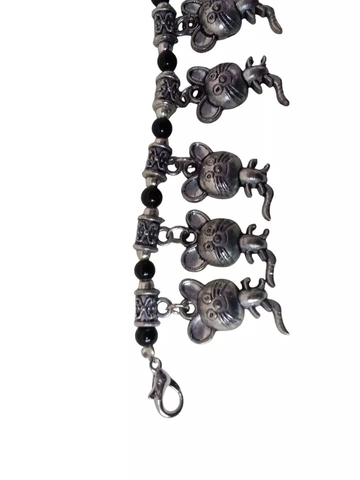 Women Brass Oxidised Girls Payal Pajeb Fashion Anklets Indian By Kalra Creations
