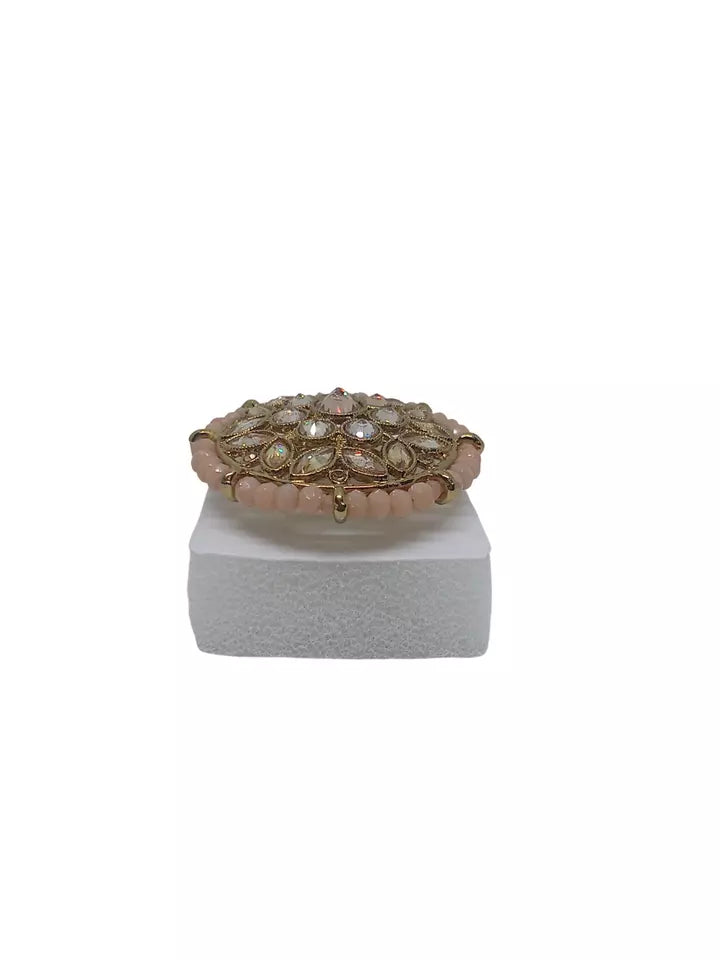 Style Speaks India Polki Adjustable Kundan Rings for Women Bollywood By Kalra Creations