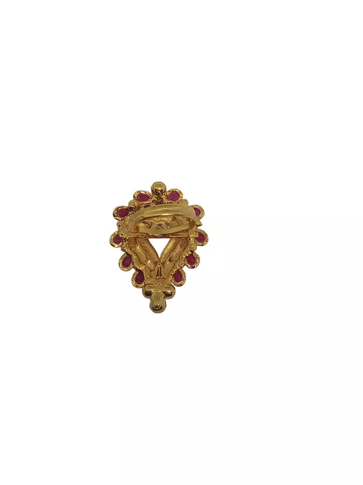 Style Speaks India Polki Adjustable Kundan Rings for Women Bollywood By Kalra Creations