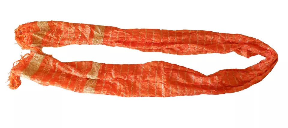 Men Stole Indian Dupatta Groom Scarves Handmade Traditional Wedding Chunni
