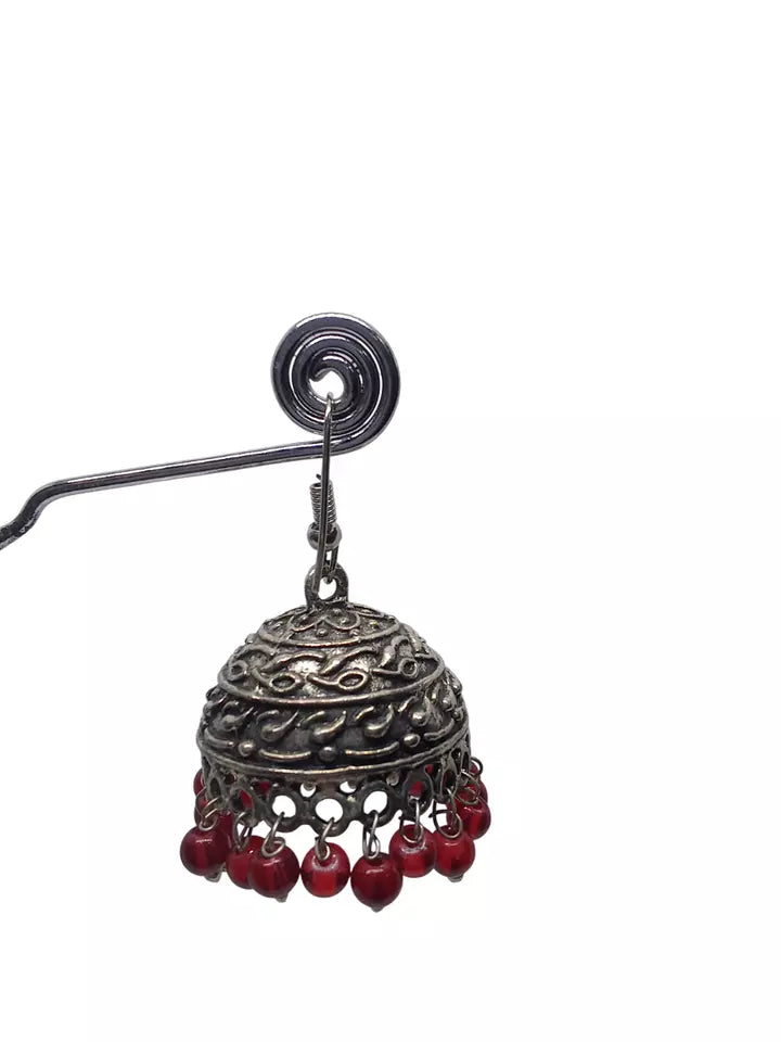 Women Earrings Brass Jewelry Indian Bollywood Style Bridal Brass Earrings By Kalra Creations
