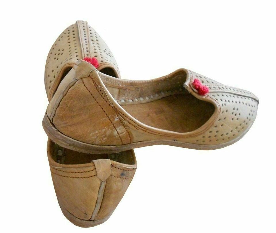 By Kalra Creations Men Shoes Traditional Indian Handmade Jutties Leather Ethnic Mojaries Flip-Flops Flat US 7-8