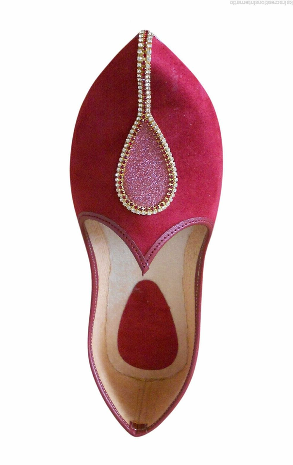 By Kalra Creations Men Shoes Indian Groom Mojaries Indian Handmade Jutties Designer Flip-Flops Flat US 12