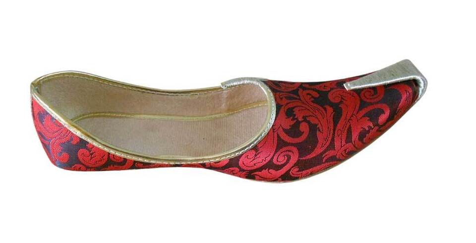 By Kalra Creations Men Shoes Indian Punjabi Khussa Handmade Mojaries Loafers & Slip Ons Jutties Flip-Flops Flat US 6-11