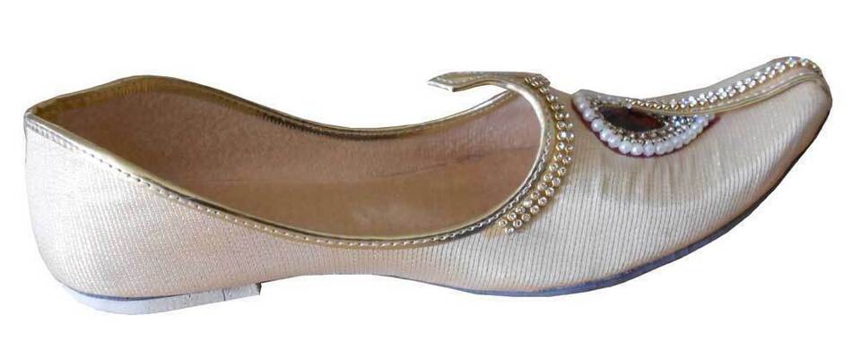By Kalra Creations Men Shoes Indian Wedding Groom Khussa Sherwani Mojaries Loafers & Slip Ons Flip-Flops Flat US 6-11