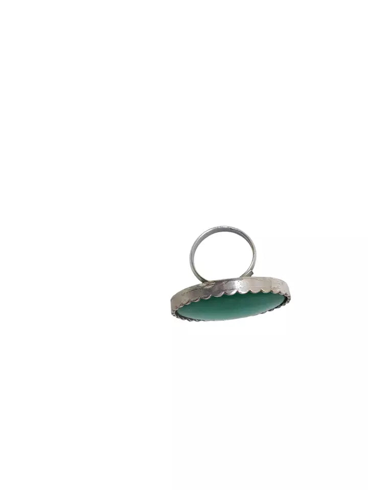 Rings for Women and Girls Traditional Silver Oxidised Ring Finger Rings By Kalra Creations