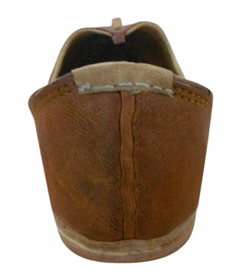 By Kalra Creations Men Shoes Traditional Genuine Indian khussa Leather Mojaries Handmade Flip-Flops Flat US 8