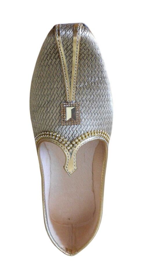 By Kalra Creations Men Shoes Traditional Sherwani Wedding Jutties Groom Leather Mojaries Khussa Flip-Flops Flat US 6-11