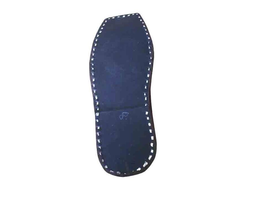By Kalra Creations Men Shoes Indian Jutties Handmade Brown Genuine Leather Mojaries Flip-Flops Flat US 8-11