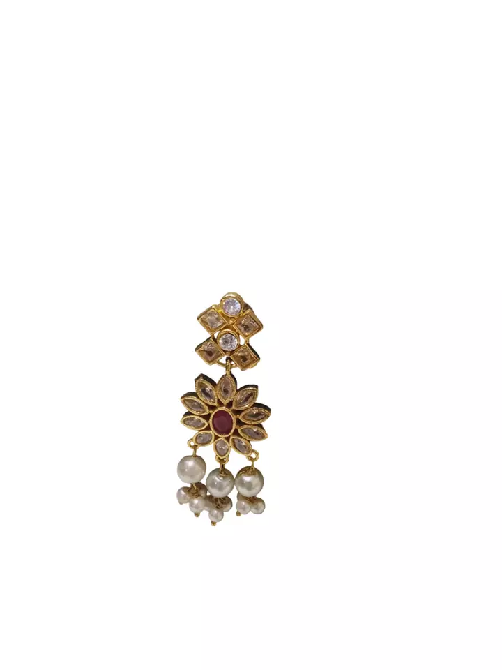 Gold Plated Women Wedding Jewellery Necklace Set Stylish Choker Girls Pendant By Kalra Creations
