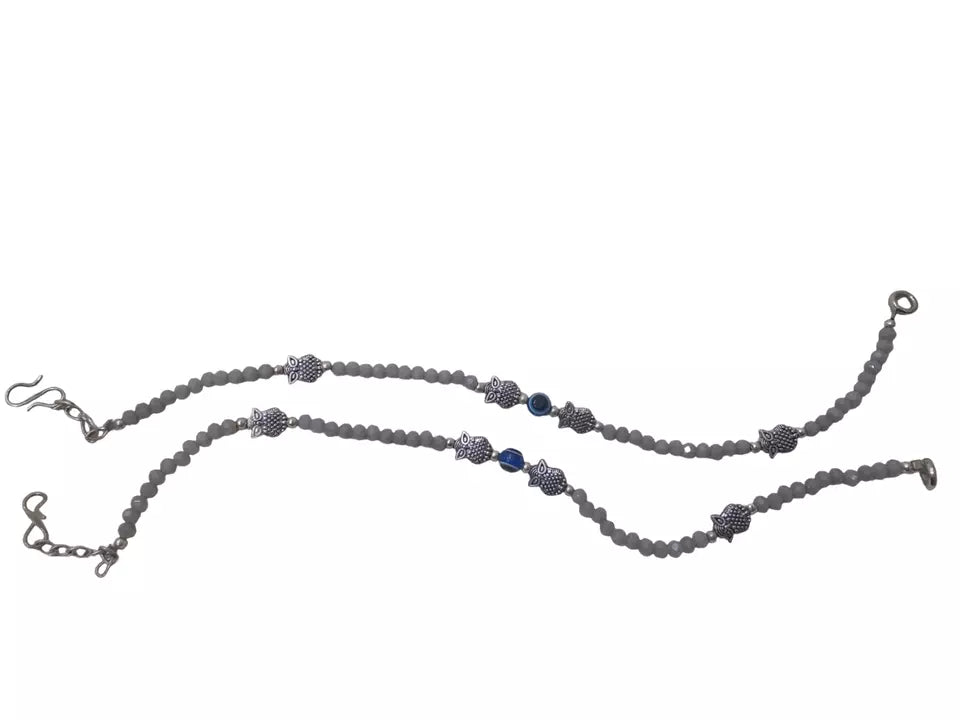 Indian Women Brass Oxidised Girls Payal Pajeb Fashion Anklets Traditional By Kalra Creations