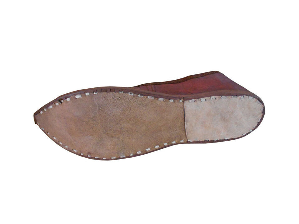 By Kalra Creations Men Shoes Handmade Casual Leather Indian Mojaries Loafers & Slip Ons Jutties Flip Flops Flat US 8