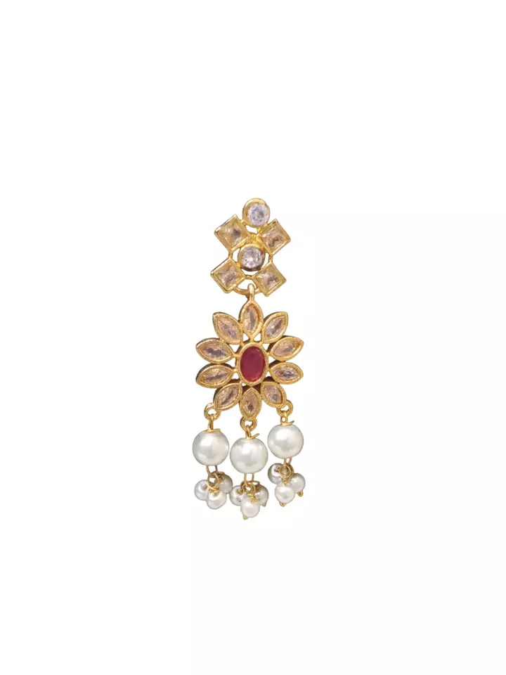 Gold Plated Women Wedding Jewellery Necklace Set Stylish Choker Girls Pendant By Kalra Creations