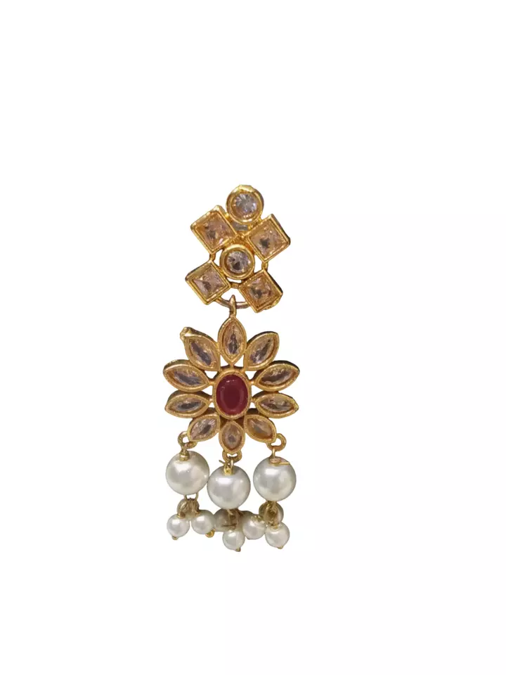 Gold Plated Women Wedding Jewellery Necklace Set Stylish Choker Girls Pendant By Kalra Creations