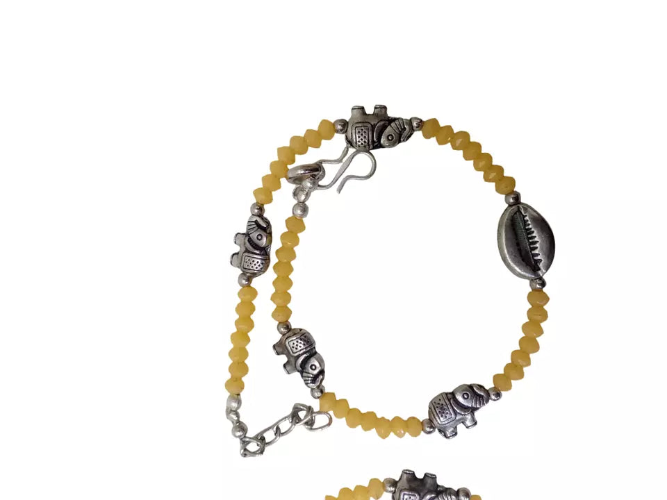 Women Brass Oxidised Girls Payal Pajeb Fashion Anklets Indian Traditional By Kalra Creations