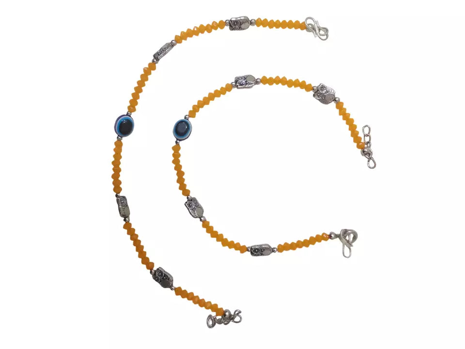Women Brass Oxidised Girls Payal Fashion Pajeb Anklets Indian Traditional By Kalra Creations