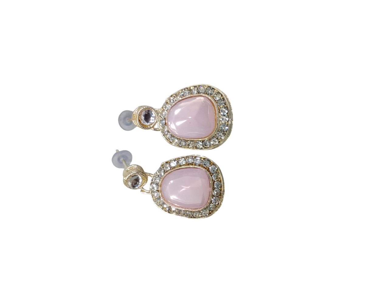 Gold Plated Women Wedding Jewellery Necklace Set Stylish Antique Girls Pendant