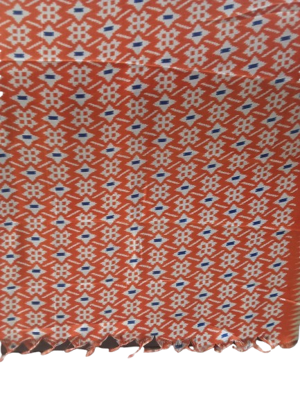 Women Long Dupatta Stole Silk Handmade Kalamkari Dupatta