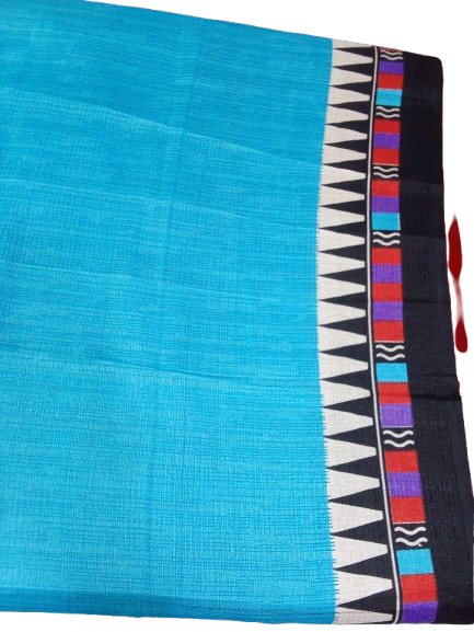 Women Long Dupatta Stole Silk Handmade Kalamkari Dupatta