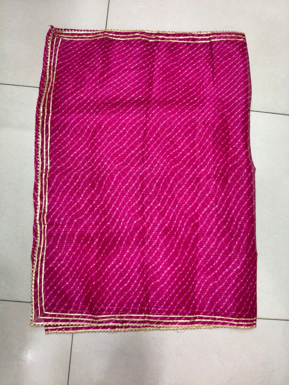 Wedding Dupatta Multicolor for Women Phulkari Bridal Silk