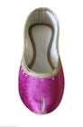 Handmade Bridal Pink Jutti Ethnic Flats Mojari
