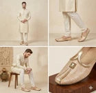 Men Shoes Handmade Wedding Mojaries Multicolor Flip-Flops Jutties
