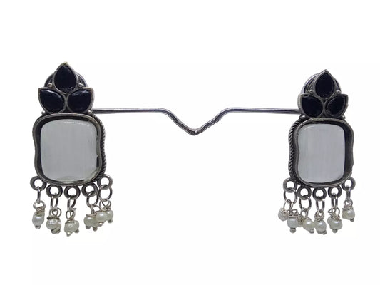 Women Earrings Tops Jewelry Indian Bollywood Style Bridal Brass Earrings