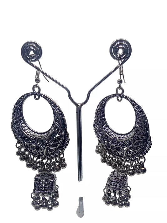 Women Earrings Brass Jewelry Indian Bollywood Style Bridal Brass Earrings