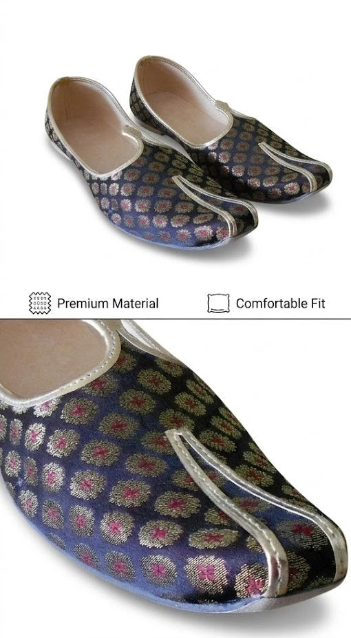 Indian Men Shoes Wedding Loafers Groom Multi-Color Jutti