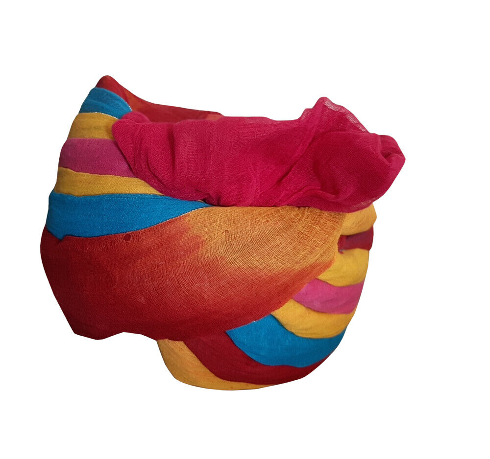 Men Hat Ethnic Designer Indian Sherwai Traditional Turban Multicolor Pagri Handmade Safa Pag