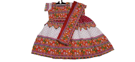 Embroidered Navratri Lehenga Choli Set | Garba Chaniya for Women