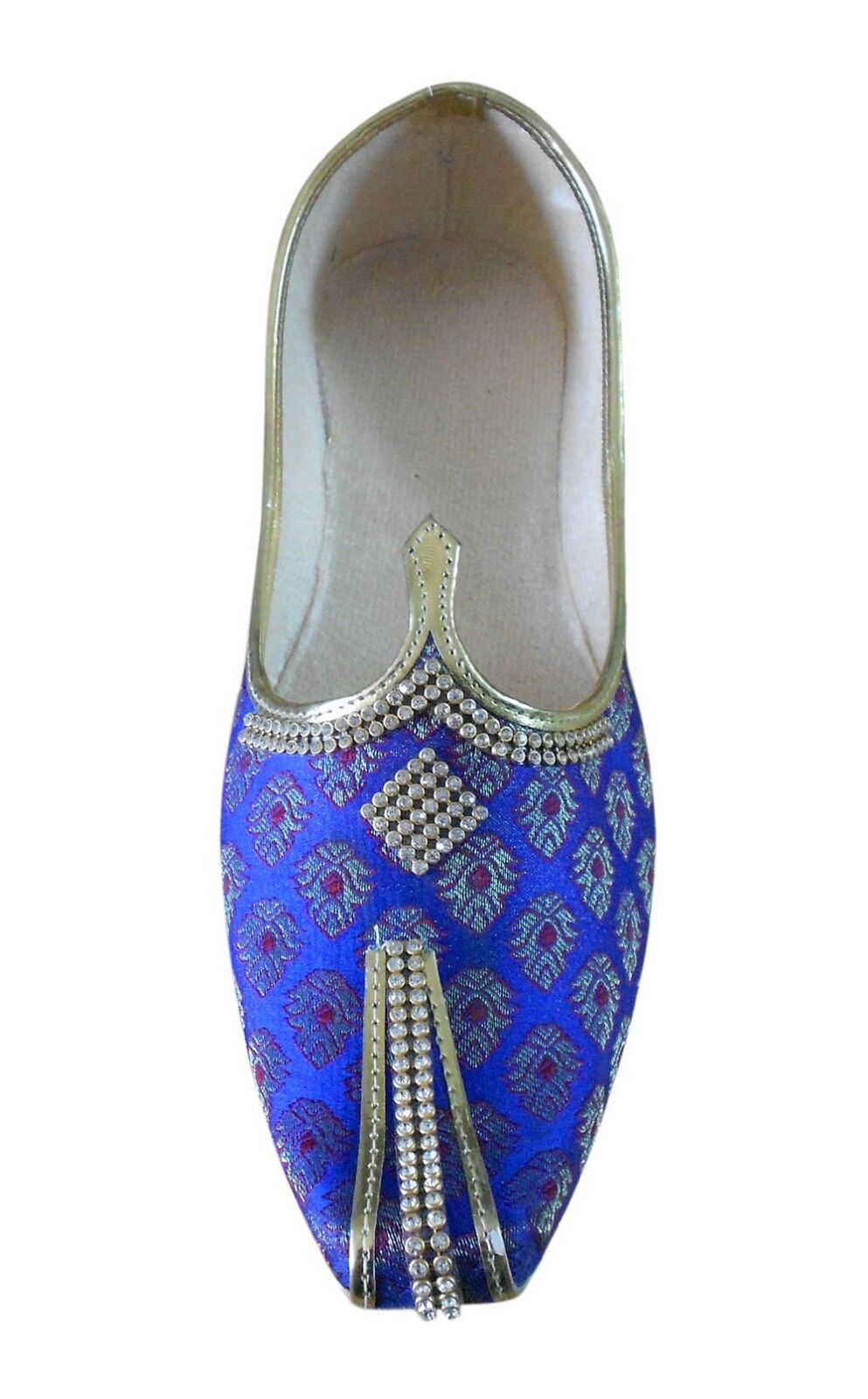 Men Shoes Indian Wedding Mojaries Handmade Groom Jutties Loafers & Slip Ons Flip-Flops Flat US 6-9