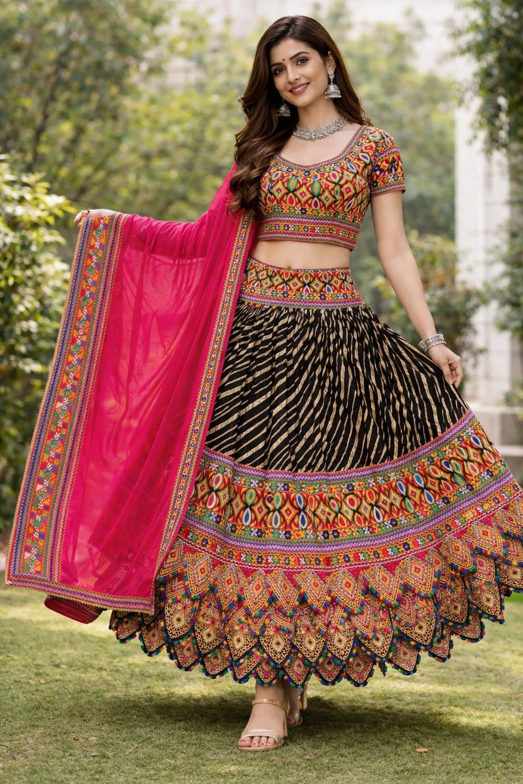 Traditional Garba Chaniya Choli Set for Women