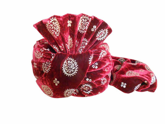 By Kalra Creations Men Hat Traditional Handmade Sherwani Pagri Indian Groom Turban Pag Safa