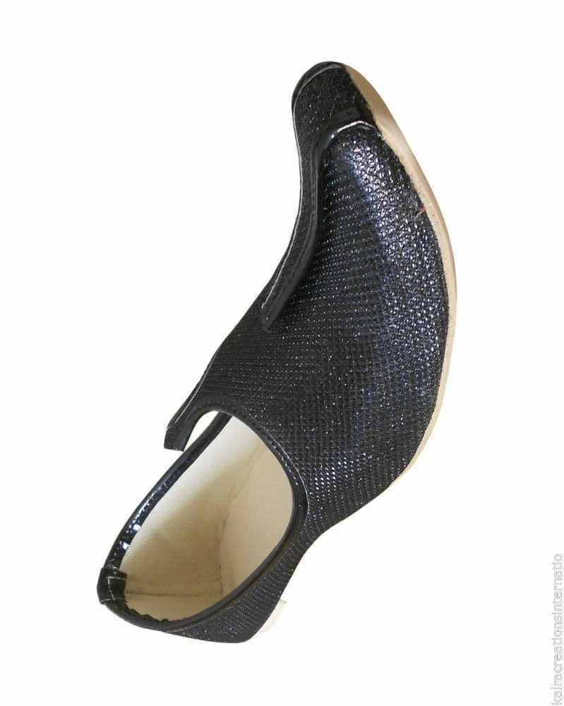 Men Shoes Traditional Wedding Jutties Handmade Loafers Black Mojaries Flip-Flops Flat US 6-9