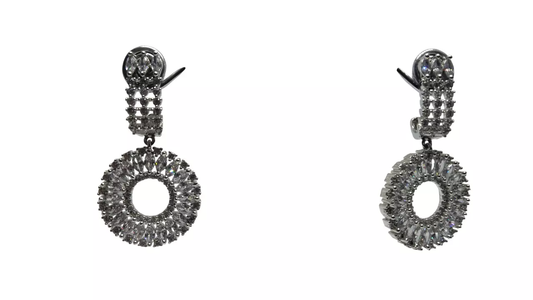 Women Style Jewelry Indian CZ Earring AD Earrings Diamond By Kalra Creations