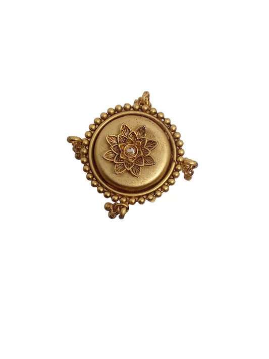 Style Speaks India Polki Adjustable Kundan Rings for Women Bollywood By Kalra Creations