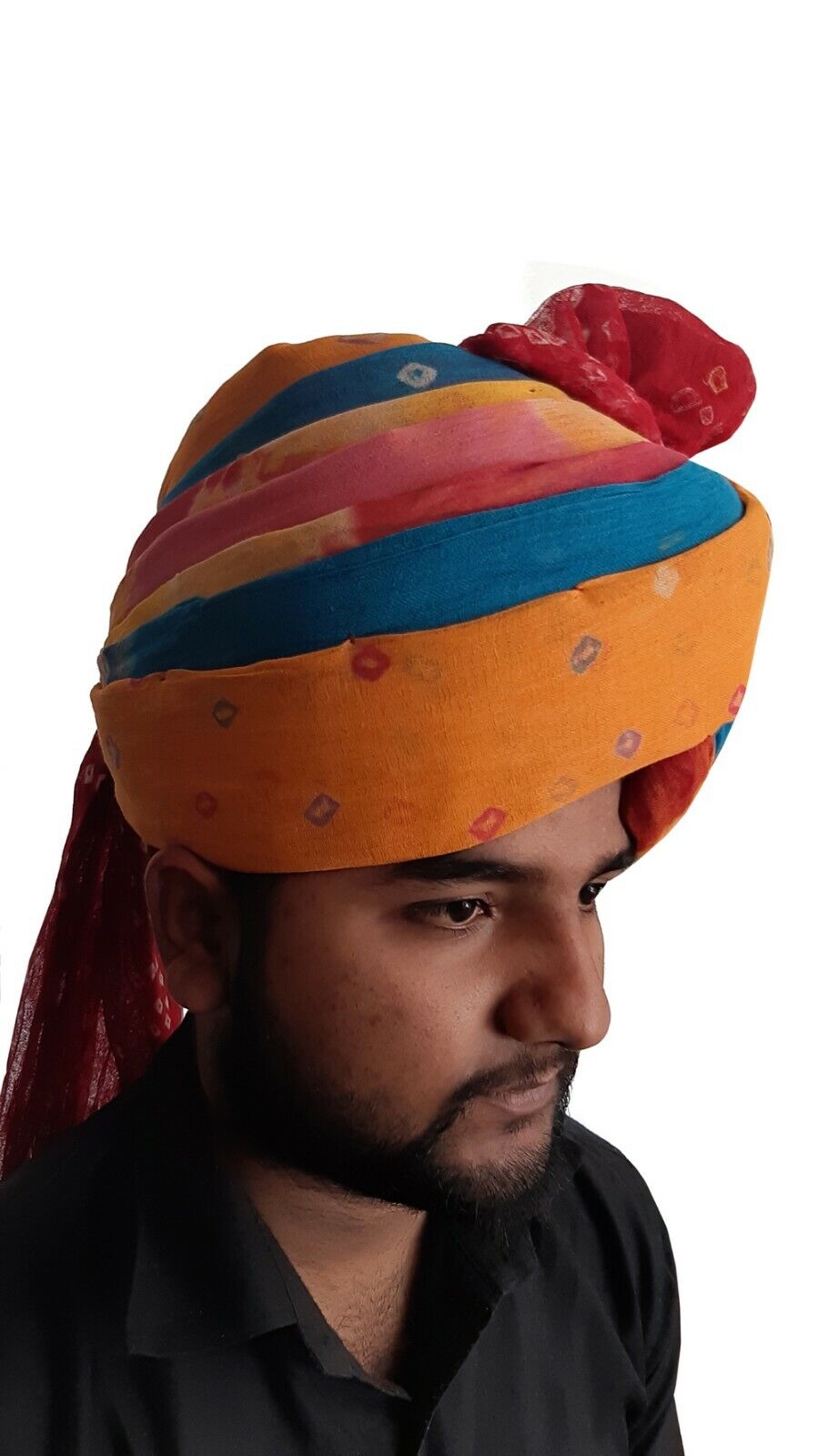 Men Hat Traditional Indian Designer Sherwani Pagri Handmade Safa New Groom