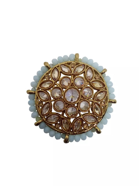 Style Speaks India Polki Adjustable Kundan Rings for Women Bollywood