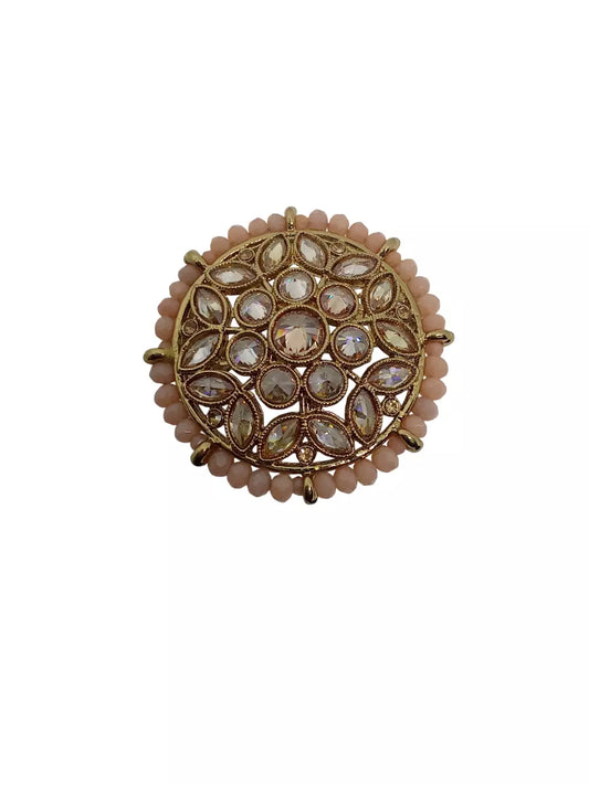 Style Speaks India Polki Adjustable Kundan Rings for Women Bollywood