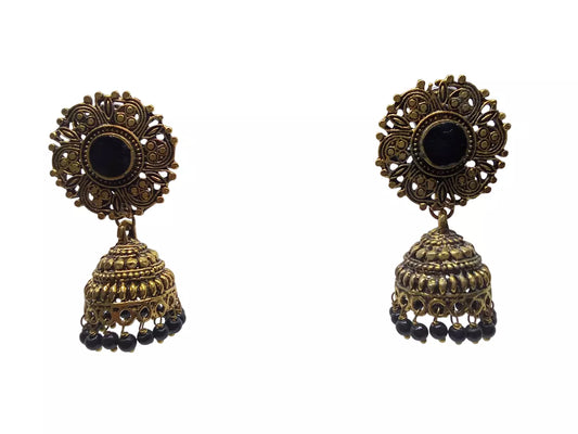 Women Gold Plated Earring Effect Stud Earrings For Women And Girl By Kalra Creations