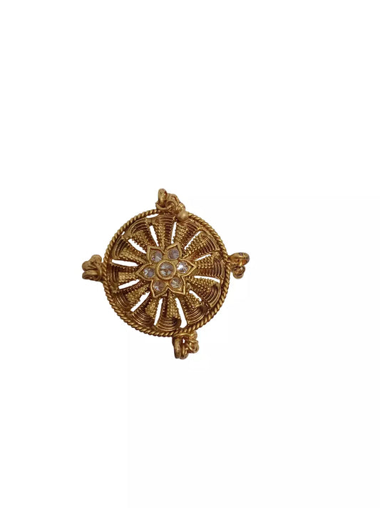 Style Speaks India Polki Adjustable Kundan Rings for Women Bollywood