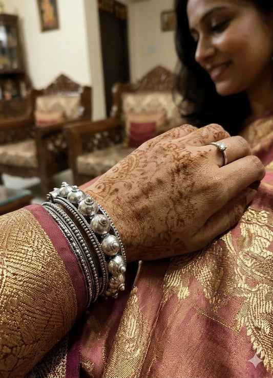 Oxidised Brass Bracelet for Women Bangles