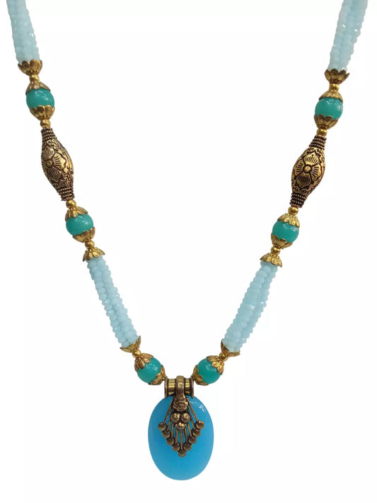 Beauty Pendant Necklace for Women & Girls Neck Chain Locket Fancy Stylish