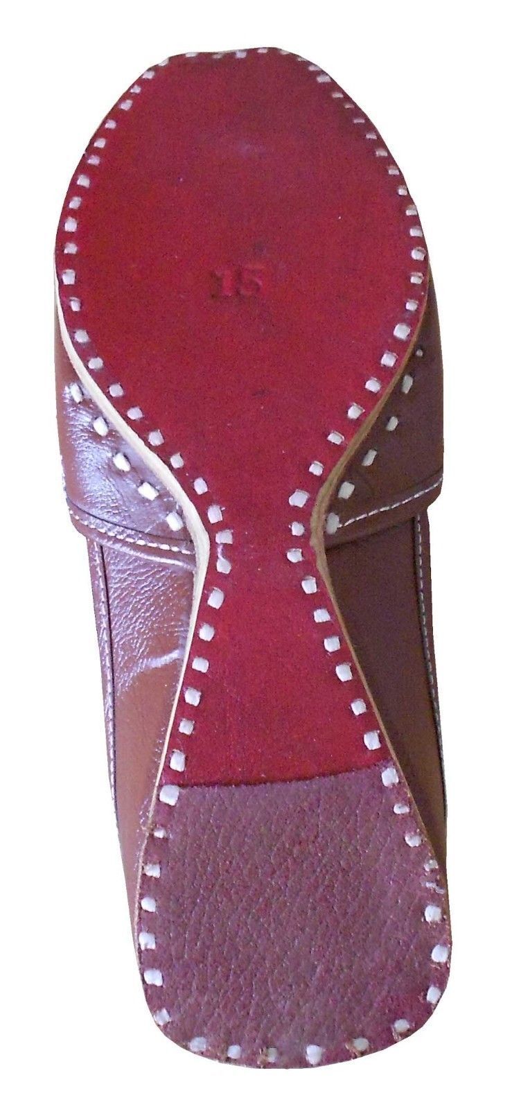 Men Shoes Casual Jutties Indian Khussa Handmade Leather Mojaries Flip-Flops Flat US 8-11